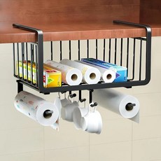 Younco 堅固掛架 整齊收納廚房置物架, 灰色, 1個