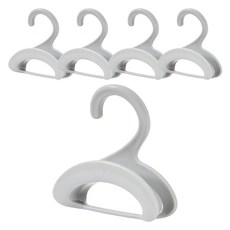防損傷多用途掛鉤式包包掛架, 5個, 灰色