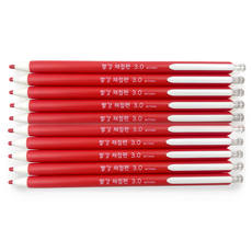 위드나 노크식 빨강 채점펜 81-0018, 1색, 10개