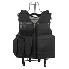 DELPHA 警衛保全背心 DP-Y112, 黑色, 1個