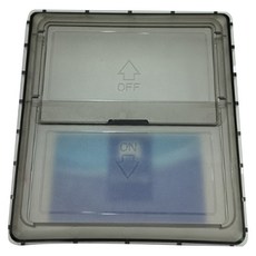 카에버 테슬라 전용 콘솔 틈새 수납 키에스 비밀 수납함, 단방향 반투명 블랙, 테슬라 모델 3