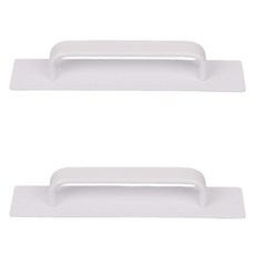 ALLGORR 超強力黏貼式把手 FREE, 白色, 2個