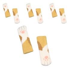 올하이 가구 테이블 긁힘 소음방지 고양이 의자발커버, 8개