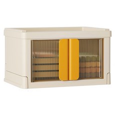 따봉오빠 적층 가능 홈카페 다용도 티백 커피캡슐 보관함 JNHA1728, 오렌지, 1개