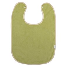 주니 자기주도 양면 테리 워시빕, 올리브 베이지, 1개