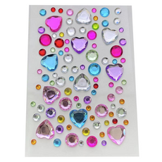 In Art大容量裝飾漂亮的寶石貼紙, 混色, 1個