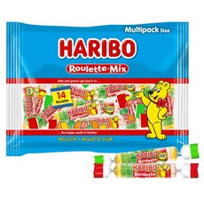 HARIBO Roulette綜合軟糖 14個入, 350g, 1個