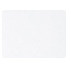 Jeepsaram 矽膠餐墊, 40 x 60 cm, 1個, 半透明