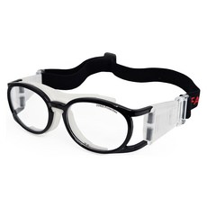 FANTON 護眼運動護目鏡 FSG52, 透明(鏡片) + 黑色(鏡框), 1個