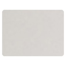 Jeepsaram 矽膠餐桌墊, 40 x 60 cm, 1個, 淺灰色