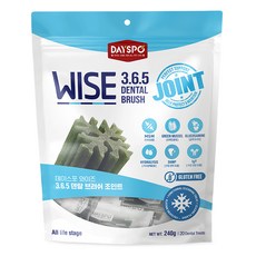 데이스포 강아지 와이즈 365 덴탈브러쉬, 조인트, 240g, 1개