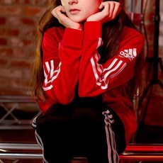 아디다스 아동용 3S+ TRA 트레이닝 상하의 세트