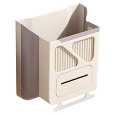 원이네 스마트 폴딩 쓰레기통 7L, 그레이, 1개