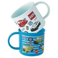 Skater 兒童用可微波抗菌迷你馬克杯2件組 KE4AAGW, 1套, 200ml, 混色