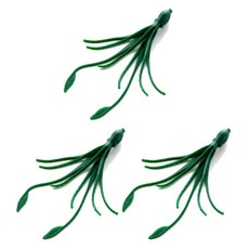 버클리 파워베이트 파워 슬링키 타코 4.5 대구라바웜 미끼 3p, 06 다크 그린, 1개, 15g