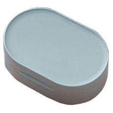 美得像專櫃 旅行肥皂盒 大號, 藍色, 2個