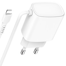 모잇 18W 라이트닝 일체형 고속충전 케이블 8핀, 화이트, 1개