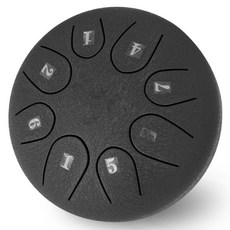 Luaz 鋼舌鼓 8音階 黑色, 單一商品, 1個