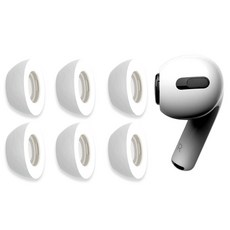 COMPLY AirPods Pro 1 / 2 代 NEW 記憶海綿耳塞 S, 44-50341-23, 白色, 6個