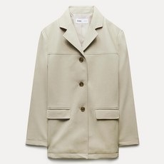 미쏘 여성용 페이크 스웨이드 오버핏 자켓 JLET07C RE