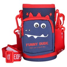 바른리빙 방수 물병 파우치 주머니, 공룡, 1개