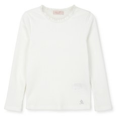 Perimitz 女童蕾絲羅紋T恤 P2515T171