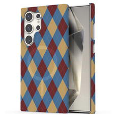 케이스퍼시픽 아가일패턴 맥세이프 하드 휴대폰 케이스