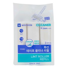 화신 테이프클리너 리필 16cm 3p, 1개