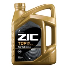 지크 SK엔무브 탑 LS 엔진오일, 1개, 0w30, 4L