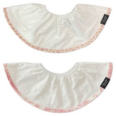 쉐리네뜨 쉐리빕 턱받이 2종 세트, 리버플로즈 + 로엠로즈, 1세트