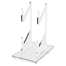 호후 PS5 / PS4 pro 듀얼센스 듀얼쇼크 프로콘 슬림 콘솔정리 컨트롤러 거치대, 투명, 1개