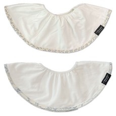 쉐리네뜨 쉐리빕 턱받이 2종 세트, 리버플블루 + 로엠블루, 1세트