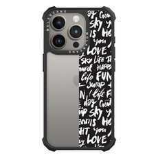 모란카노 임팩트 투명 레이어드 디자인 휴대폰 케이스