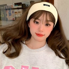 수스다 니트 데일리 골지 와이드 헤어밴드