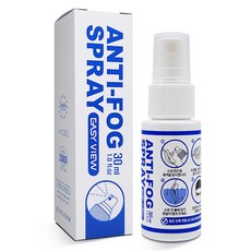 EASYVIEW 泳鏡用防霧防起霧液 噴霧型, 30ml, 1個