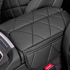 카에버 프리미엄 BMW전용 테사토라인 X7 호환 콘솔 틈새 수납 쿠션 커버, 클래식 블랙, BMW X7(19~24년식 이후)
