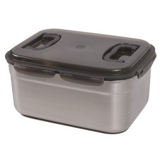 4BNK 스텐 304 직사각 핸디 김치통, 1개, 10L