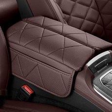 카에버 프리미엄 BMW전용 테사토라인 X5 호환 콘솔 틈새 수납 쿠션 커버, 모카 브라운, BMW X5(19~24년식 이후)