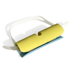 Flow 泳鏡盒, 1個, 檸檬黃 + 天空藍