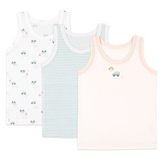 메이키즈 남아용 레인보우카 런닝 3종 세트