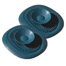 Join Made 地板排水孔除臭 廚房 浴室 下水道矽膠蓋 2入, 藍色