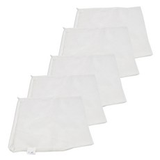 Samaqua Refresh 拉鍊式過濾材網袋 白色 5L, 5個