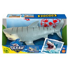 THINK Toys 海洋鯊魚 34.5*18.5*14cm, 1個, 混色