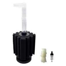 Samaqua AGW 座式靜音海綿過濾器 + 氣管 1.5m + 止逆閥 M套組, 1套