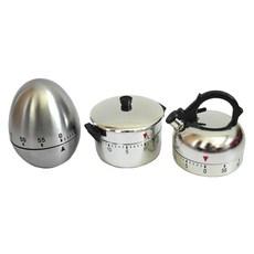 I-nara Edu 烹飪計時器3件組, 1套, 雞蛋, 鍋子, 水壺