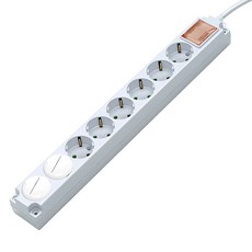 가가넷 포인트 메인 S/W 접지 멀티탭 8구 + 안전커버 2p 세트, 화이트, 1세트, 1.5m