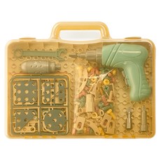 Modern House 敲敲打打 3D電鑽工具遊戲組, 米色