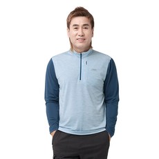 프로월드컵 남성용 냉감 골프웨어 집업 티셔츠 Q124-3103-1