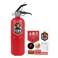 카템 ABC 분말 차량용 소화기, 무광레드, 1개, 700g