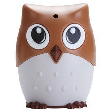 아티홈 올빼미 푸쉬 이쑤시개 케이스, 오렌지, 1개